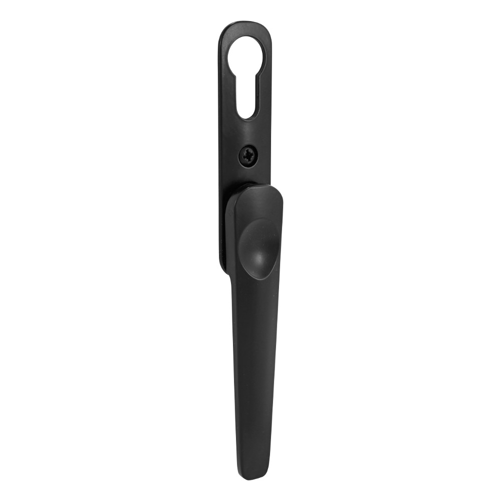 DEBAR Verso Handle Euro Profile - Black Patio Door Hardware