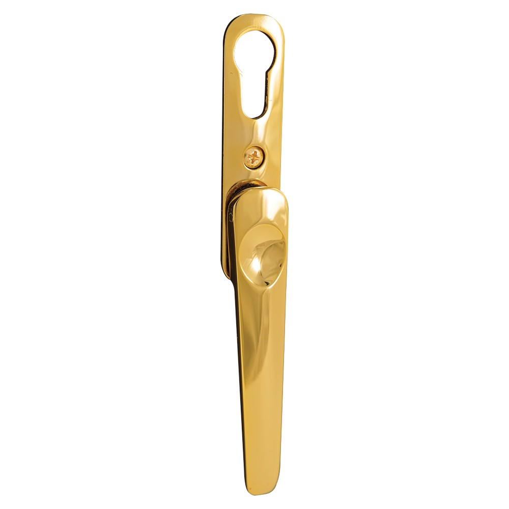 DEBAR Verso Handle Euro Profile - Gold Patio Door Hardware