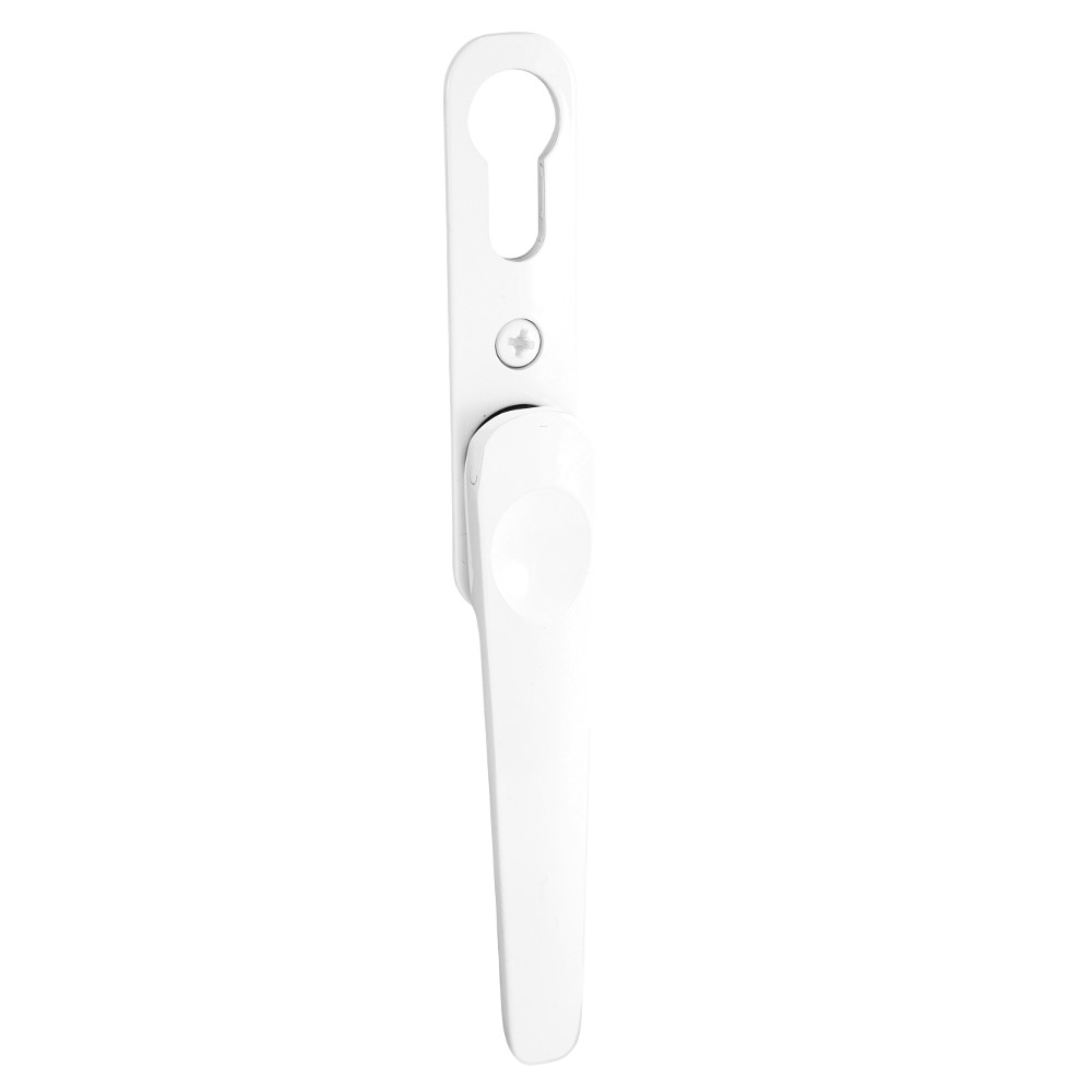 DEBAR Verso Handle Euro Profile - White Patio Door Hardware